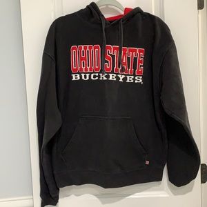 Black Ohio State Hooded Sweatshirt (Men’s L)